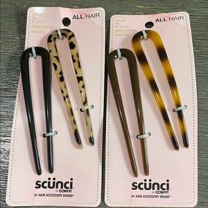 Scunci  French Hair Pins Set